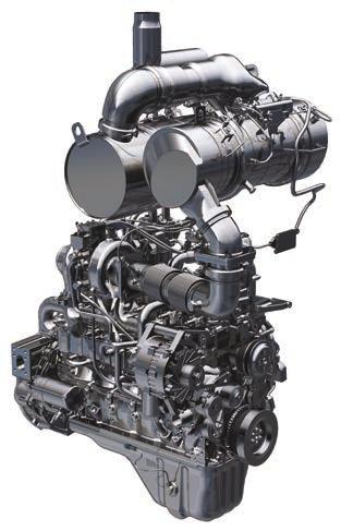 VGT SCR KCCV KDPF Komatsu EU Vaihe IV Komatsun EU Vaihe IV moottori on taloudellinen, luotettava ja tehokas.