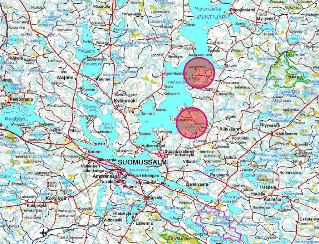 RANTA-ASEMAKAAVAT 7 VOIMASSA OLEVAT RANTA-ASEMAKAAVAT Suomussalmen