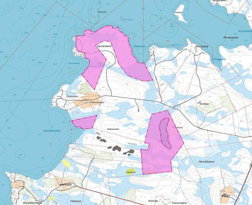 (LIITE 2) VIREILLÄ OLEVAT RANTA-ASEMAKAAVAT Pietarin ranta-asemakaava