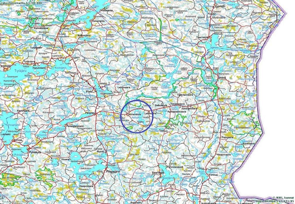 9 Kellojärven ranta-asemakaava Kaavoitustyön tarkoituksena on laatia tavanomainen,