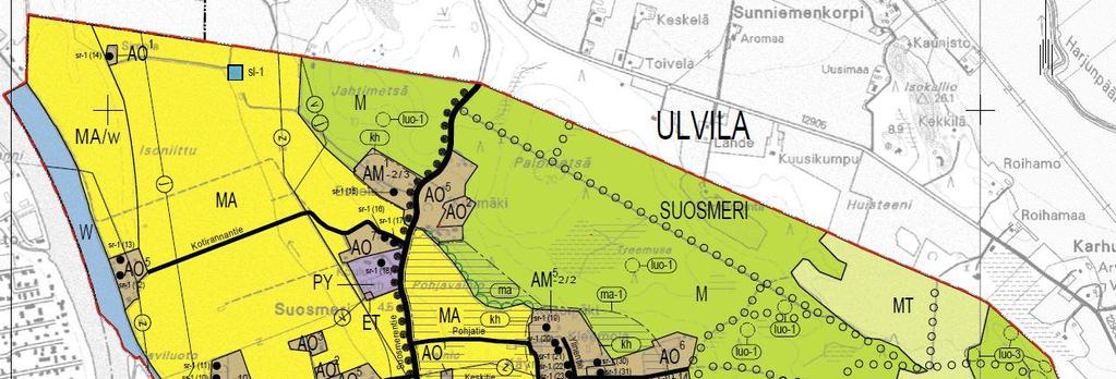 6/15 Suosmeren osayleiskaavaan (13.03.