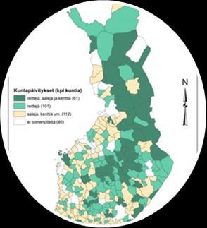 Lipaskoulutuksia ja markkinoivat systeemiä kuntiin Hyödyntävät Lipastietokantaa liikuntapaikkatarjon nan