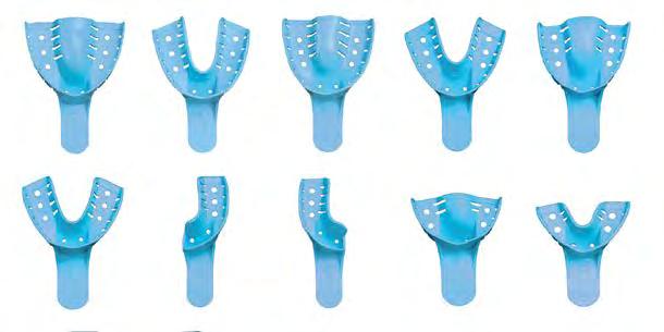 Top Dent Top Dent Protetiikka Kertakäyttöiset jäljennöslusikat Top Dent Kertakäyttöiset, muoviset perforoidut ja sileät jäljennöslusikat.