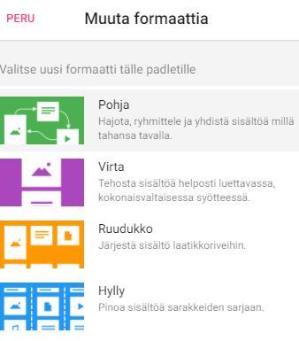 viestiseinän taustakuva Osoite: Mahdollisuus luoda uniikki osoite viestiseinälle