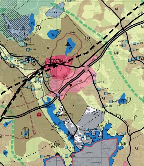 Reserveringen för Helibanan ligger nordväst om området. 3.2.2 Yleiskaava Sipoon kunnanvaltuuston 15.12.