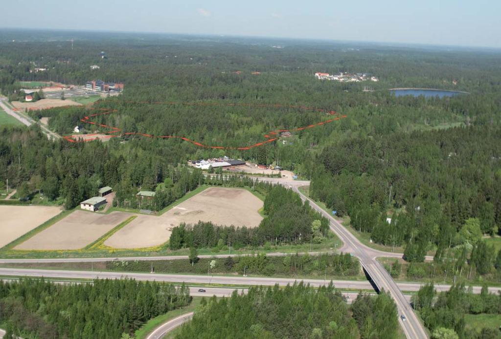 Sipoo, Söderkulla, Söderkullan portin asemakaava Asemakaava käsittää osia kiinteistöistä 414:1:136 ja 414:2:32, jotka ovat Sipoon kunnan omistuksessa.