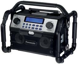 6 EXTRA Työ- ja turvavälineet, mittarit ja paristot Panasonic EY74A2PN2G32R porakone/ruuvinväännin + Panasonic EY37A2B32 radio Porakone & ruuvinväännin Red Carbon 2 x 18V 3Ah akuilla.