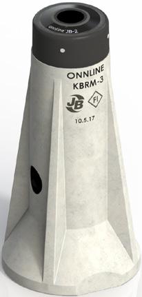KBRM KBRM-pylväsjalustat Säätöruuvikiinnitteinen asennusjalusta ja perustus ulkovalaisinpylväille, liikenne-valoille ja opasteille. Jalustan betoniraudoitukset on valmistettu BY65-normien mukaisesti.