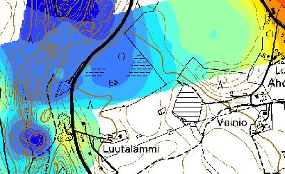Karttatuloste Geologian tutkimuskeskus 06/2007 Pohjavesialuerajat