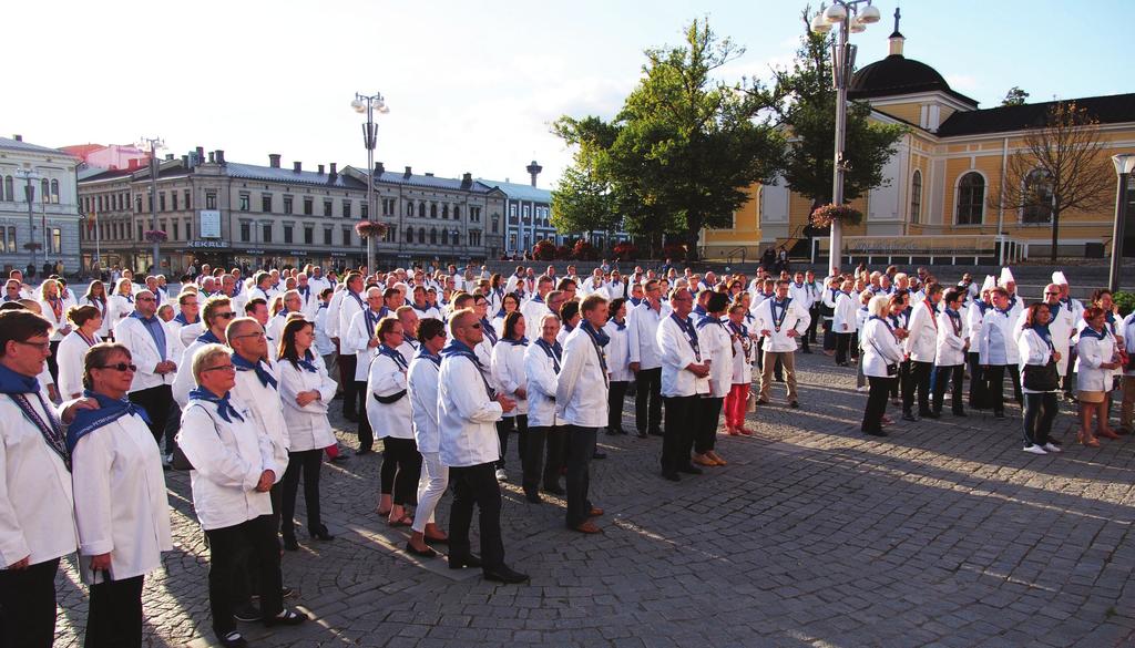 Tampere on Suomen San Sebastian Miten Tamperradasta kasvoi Suomen suurin ravintolafestivaali? Tampereen voutikunta oli vuorossa järjestää Chaîne des Rôtisseurs -järjestön suurkapituli vuonna 2013.