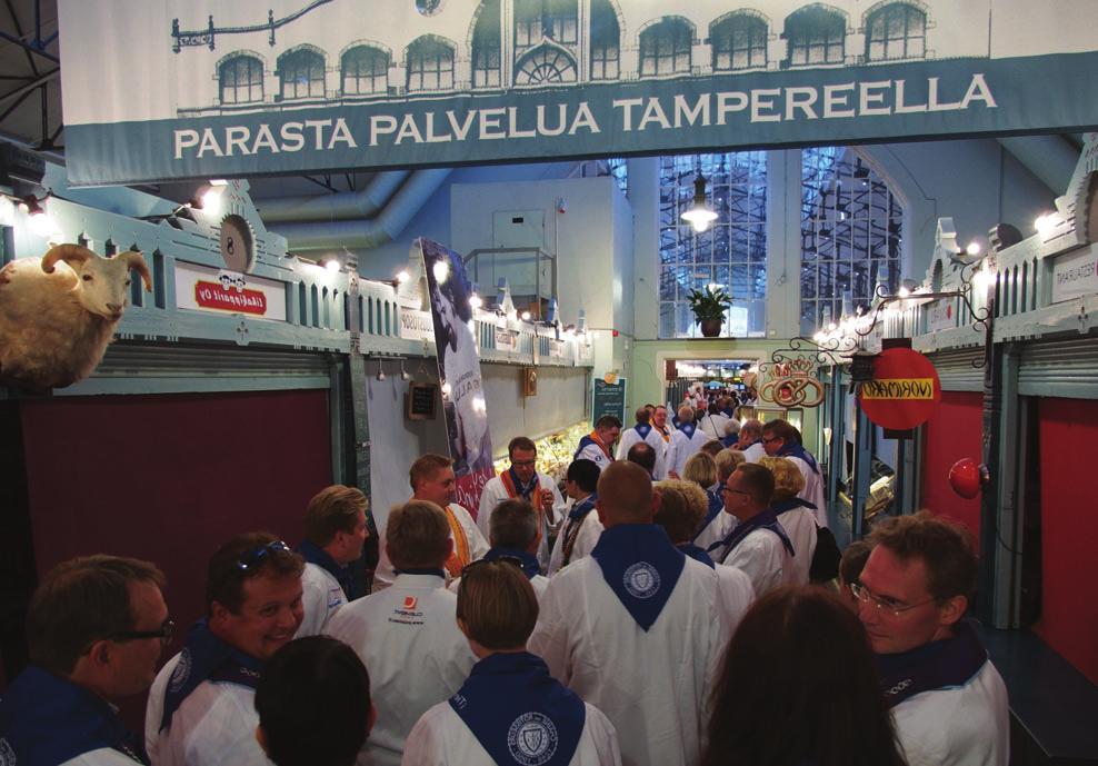 Asiakkaita tuli jo pitkin Suomea kiertämään ravintoloita ja tutustumaan kaupunkisuunnistuksen tyyliin Tampereen keskustan katuihin.