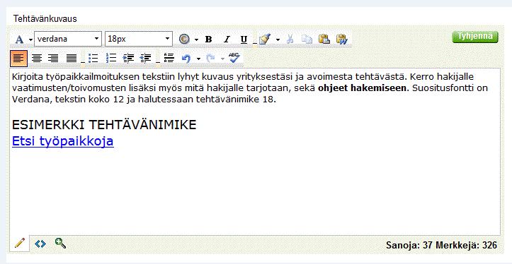 3. ILMOITUKSEN JULKAISU