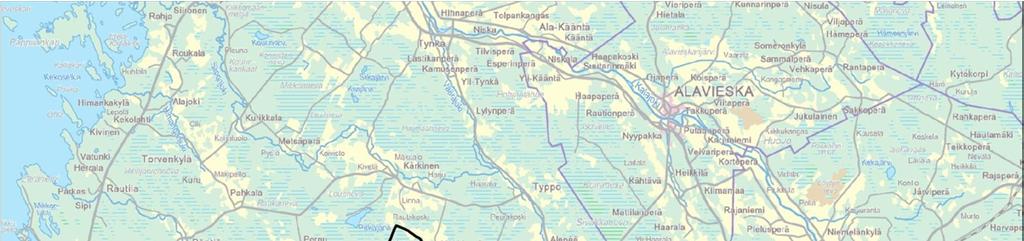 3 Kuva 1. Mutkalammin tuulivoimapuiston sijainti. Vaihtoehto 0 Vaihtoehdossa 0 Kannuksen Mutkalammille, Kalajoen Mökkiperälle ja Kokkolan Uusi-Somerolle suunniteltua tuulivoimapuistoa ei toteuteta.