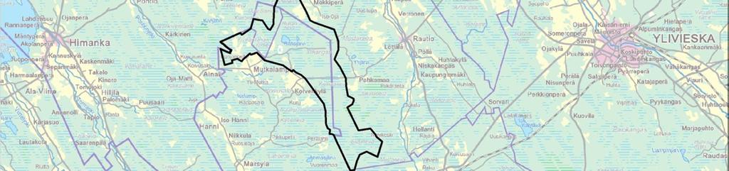 Vaihtoehto 1A (VE1A) Vaihtoehdossa 1A Kannuksen Mutkalammin ja Kokkolan Uusi-Someron alueille rakennetaan noin 57 tuulivoimalaa. Tuulivoimaloiden yksikköteho on 3 MW.