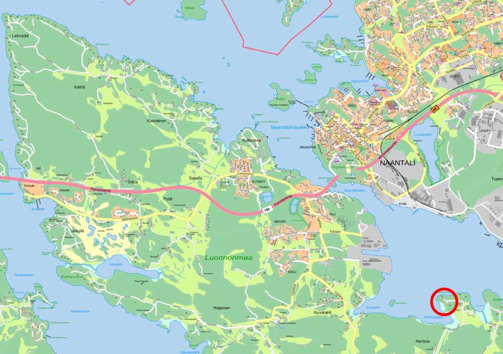 NAANTALIN TAMMINIEMEN LEPAKKOSELVITYS 2015 3 Johdanto Naantalin Tamminiemen kaavamuutosalue on luonnosvaiheessa. Aloitusvaiheen viranomaisneuvottelu on pidetty. Suunnittelualue kuuluu osana v.