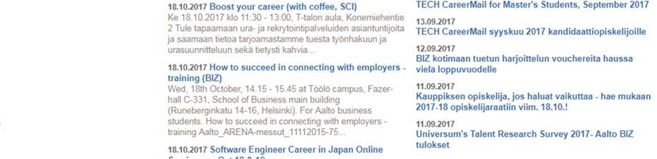 joten jos et ole sillä hetkellä jo kirjautuneena