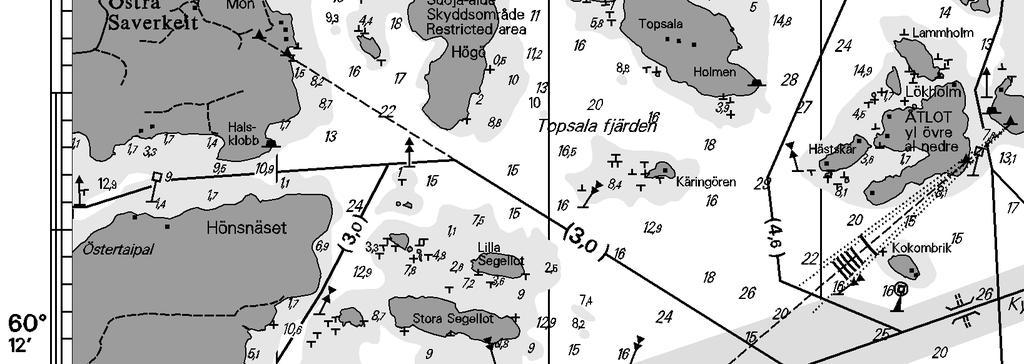 BILAGA 18 Merikartta, Sjökort: