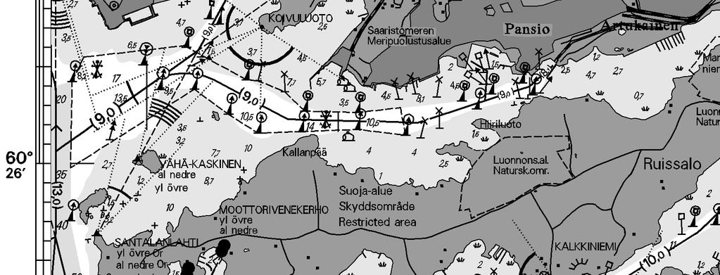 19 Merikartta, Sjökort: