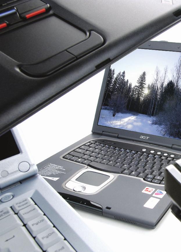 Acer Travelmate 804LCi ARC Radiance T200C Dell Inspiron 510m Fujitsu-Siemens Lifebook C1110 nx7010 [DU259A] IBM Thinkpad R40 Toshiba Satellite Pro M30 TEKSTI JA TESTIT: