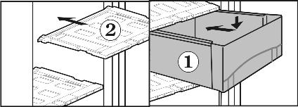 u Lämpötilan lasku: Asetusnäppäimellä Down Fig. 3 (6). u Vahvista: Paina SuperCool-painiketta Fig. 3 (2). w Lämpötila asettuu hitaasti uuteen arvoon. u Asetustoiminnon deaktivointi:paina Fig. 3 (3).