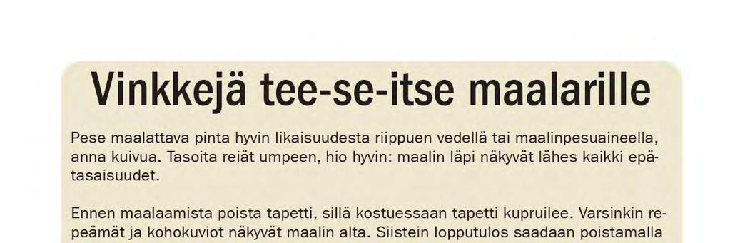 Ainoa ero on otsikon pistekoon pienentäminen pidemmissä tapauksissa ja sen keskittäminen.