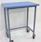 are fit for laboratory use. All castors are pivoting castor wheels. Two of them are lockable.