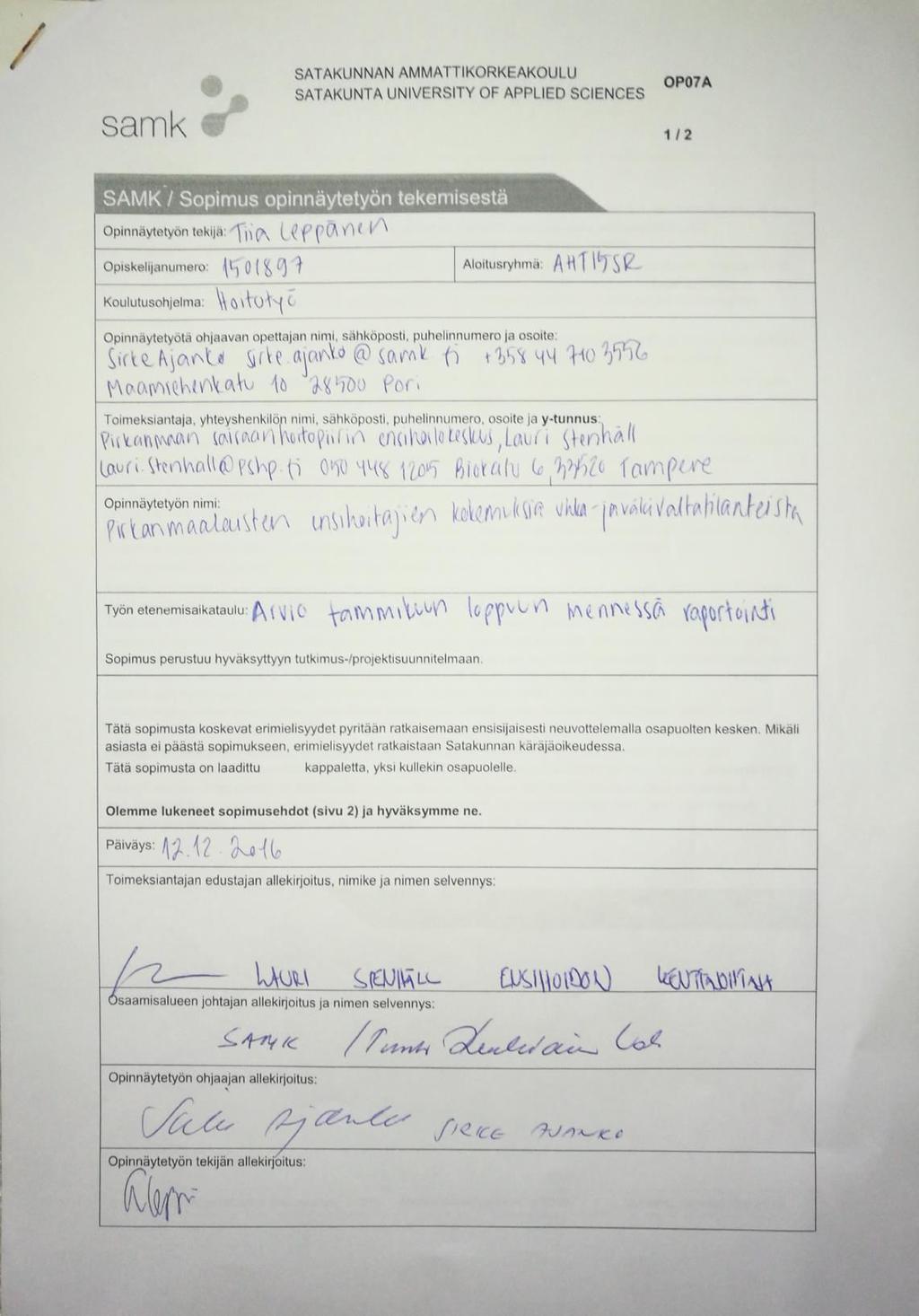 Liite 1