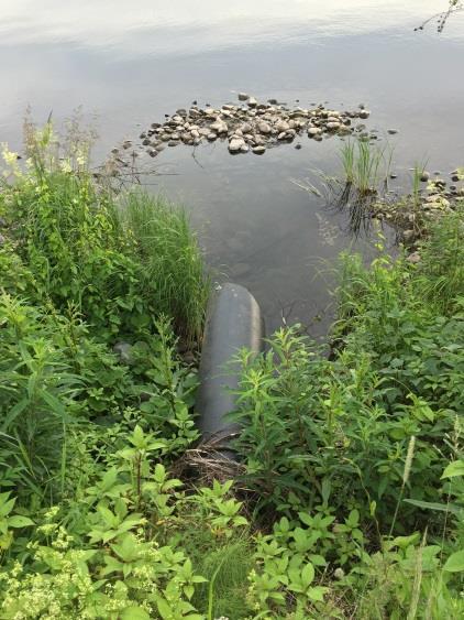 Omakotitaloalueilla kuivatus pohjautuu suuremmalta osin avouomiin Liitteen 1 kartalle on koottu