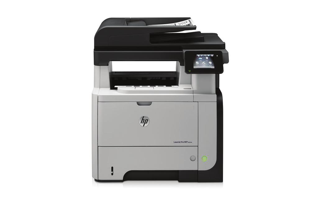 Tiedot HP LaserJet Pro MFP M521 series Työt valmistuvat entistä nopeammin, ja voit tuottaa laadukkaita asiakirjoja ja helpottaa skannaamista ja jakamista.