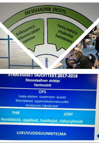 Auditoinnin tavoitteet lukuvuodelle 2017-2018 Koulujen itsearviointiosaamisen syventäminen.