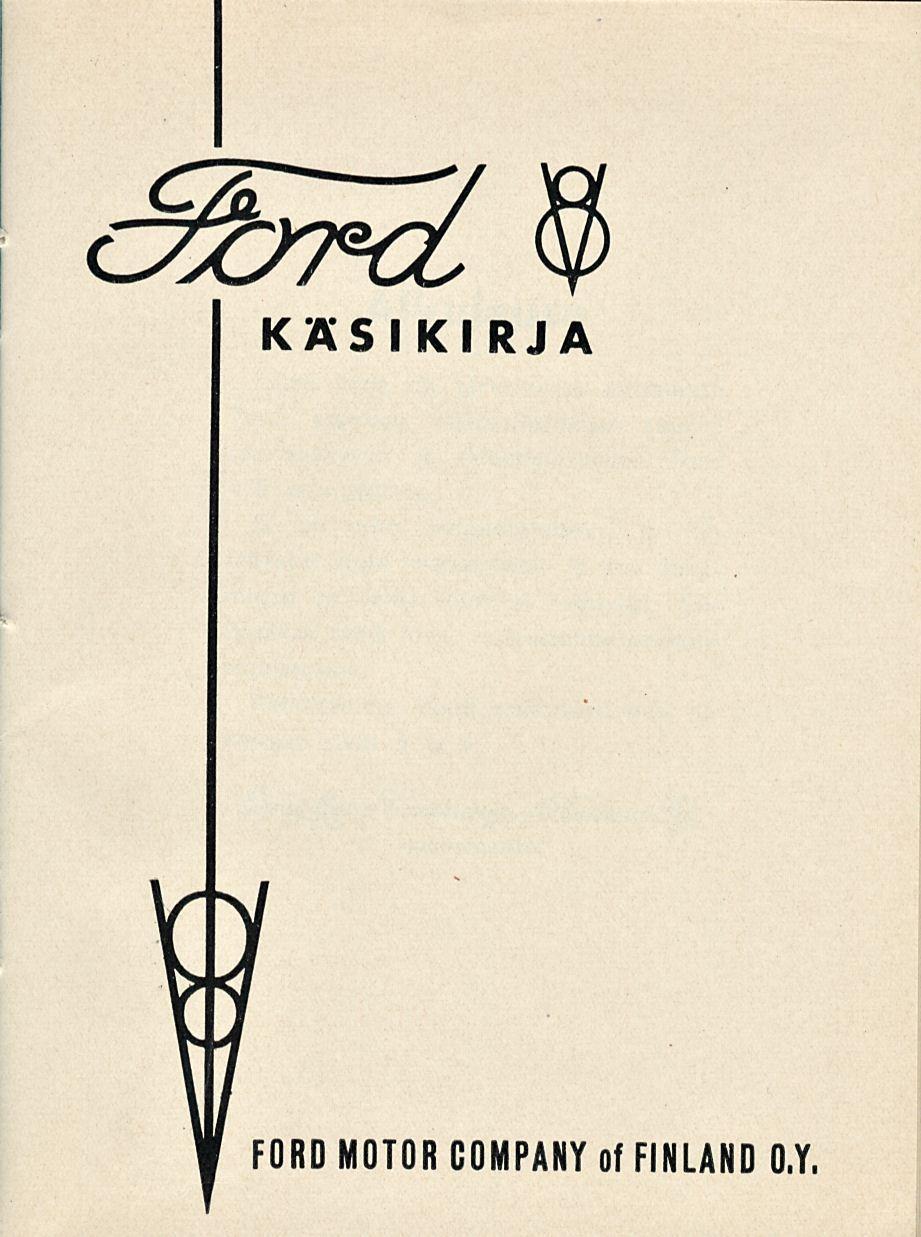 fy KÄSIKIRJA FORD MOTOR