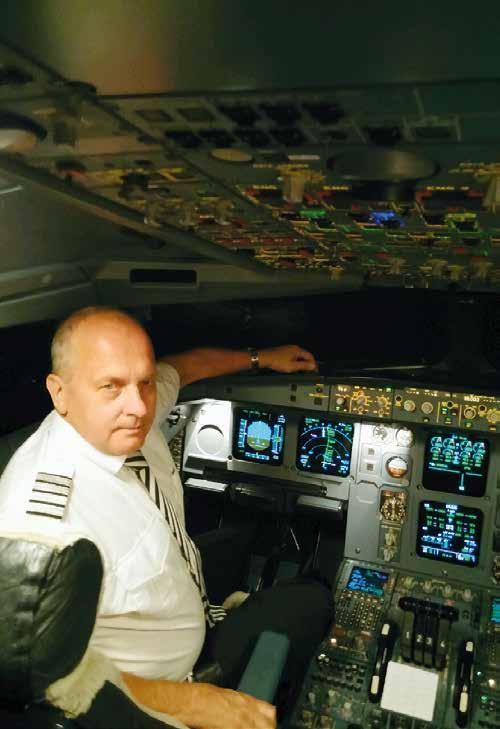 2/2014 25 Metsänomistajat Lentäjä ja metsuri Matti Laukkanen on erikoisen ammatin mies. Hän on lentokapteeni ja lentää Finnairin Airbus 340 matkustajalentokonetta.