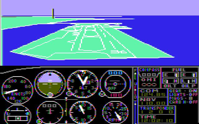11 Kuva 10. Microsoft Flight Simulator 1.0 (Wikipedia 2011). Yksi kaikista tunnetuimmista simulaatiopeleistä on Will Wrightin vuoden 1989 SimCity.