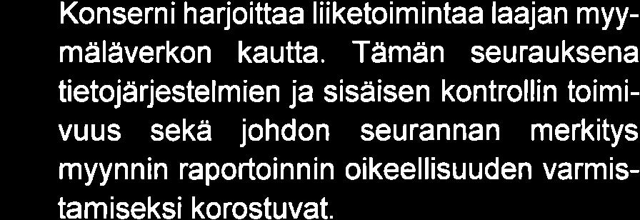 Arvioimme kriittisesti vaihto-omaisuuden arvostamisperiaatteita sekä tehtyjen arvonalentumiskirjausten riittävyyttä, muun muassa historiadataan perustuen.