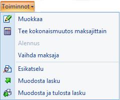 Mikäli kyseessä on oikeusturvatapauksen koelasku ja oikeusturvatiedot on tallennettu maksajan tietoihin toimeksiannolle, näkyvät ne Oikeusturvatiedot välilehdellä.