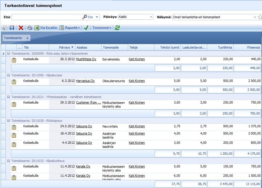 CSI Lawyer 2.5 Käyttöohje (83/145) 1.