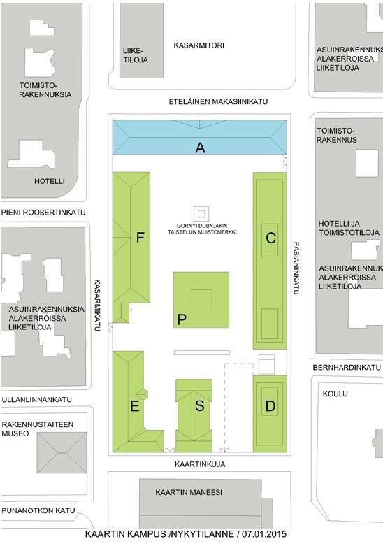 ARVOSTELUPÖYTÄKIRJA KAARTIN KORTTELIN KAUPUNKIKUVALLINEN IDEAKILPAILU 3 2 Kilpailun tausta 2.