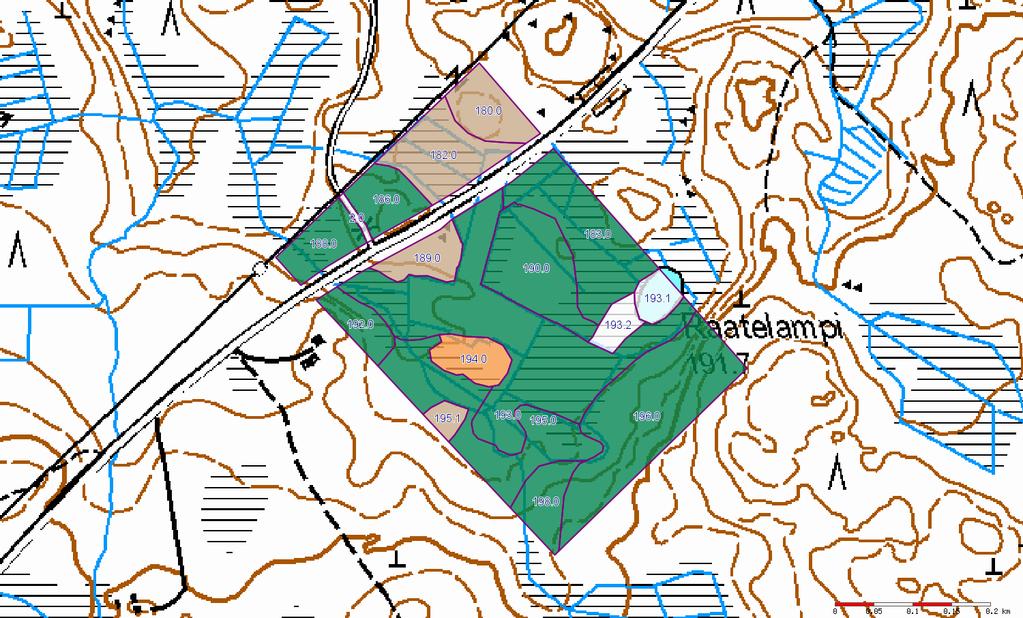 UPM Metsäsuunnitelma - Kasvupaikat Tulostettu 20.6.