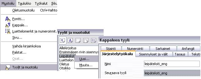 - 137 - Napsauta välilehteä Fontti ja valitse kohdan Kieli luettelosta kieleksi amerikanenglanti.