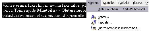 - 168-3.31. Miten estän sanojen automaattisen täydennyksen?