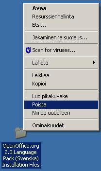 - 46 puksi kansion poistaminen vaihtoehdolla Kyllä (2). 2 1 Kirjaudu lopuksi ulos ylläpitäjän tunnukselta ja kirjaudu sisään tavallisella käyttäjätunnuksella.