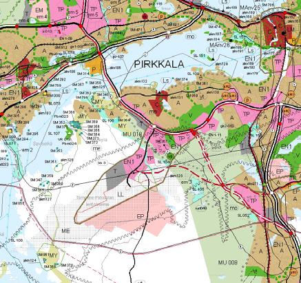 Pirkanmaan keskuspuhdistamohanke 07070328EC 31 suunnittelu- ja rakentamispaineita.