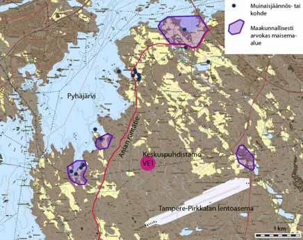 Pirkanmaan keskuspuhdistamohanke 07070328EC 33 jatkuneesta viljelys- ja teollisuusperinteestä. Lähde: maisemanhoito, Maisemaaluetyöryhmän mietintö I, s.