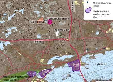 07070328EC 42 Pirkanmaan keskuspuhdistamohanke suunniteltu sijaintipaikka sijaitsee karulla, puoliavoimella mäntyvaltaisella kallioselänteellä.