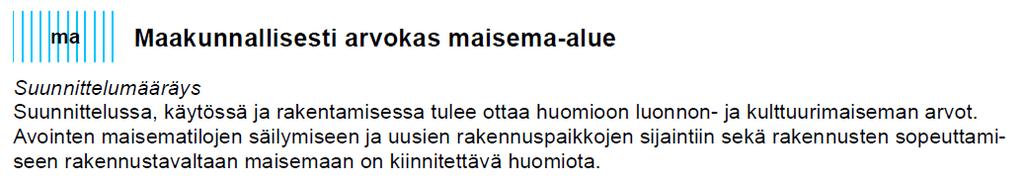 FCG SUUNNITTELU JA TEKNIIKKA OY OAS 9 (17) Kuva 6 Ote vaihemaakuntakaavaluonnoksesta III. Suunnittelualue on osoitettu likimääräisesti kuvaa.