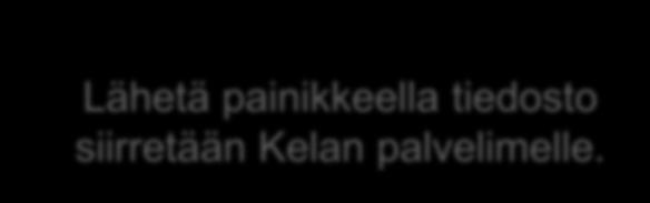 Lähetä painikkeella