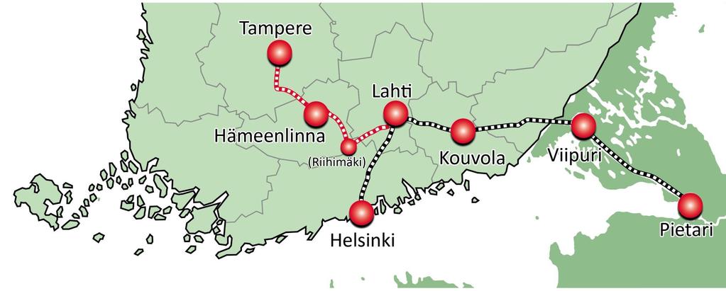 Tampere-Lahti-Pietari -yhteys