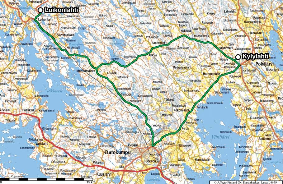 4.4.9. Energia Luikonlahden rikastamon prosessit ja koneet toimivat sähköllä. Sähköenergia alueelle hankitaan Pohjois-Karjalan Sähkön Oy:n verkosta olemassa olevien liittymien kautta.