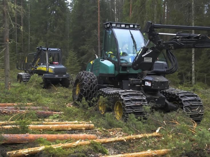 Tredu, Metsätien toimipiste Metsäalan perustutkinto, pk Metsäkoneenkuljetuksen