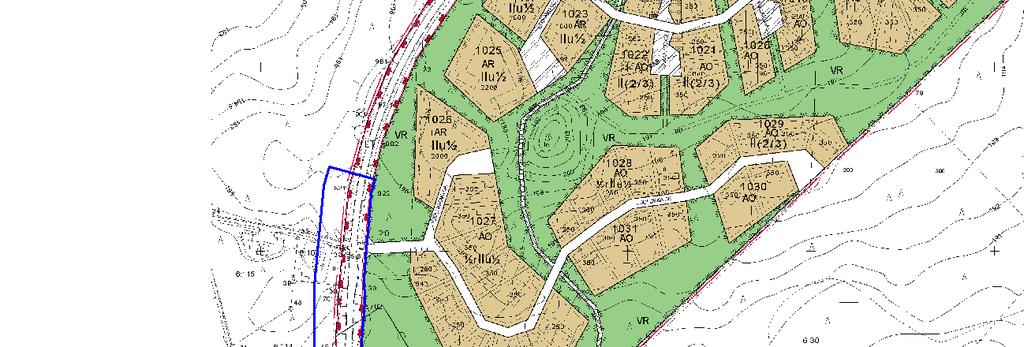 6 3.3 Asemakaava Alueella on voimassa Akanrovan asemakaava, jonka kunnanvaltuusto on